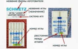 Подбор номеров машинной иглы и швейных ниток в зависимости от вида ткани